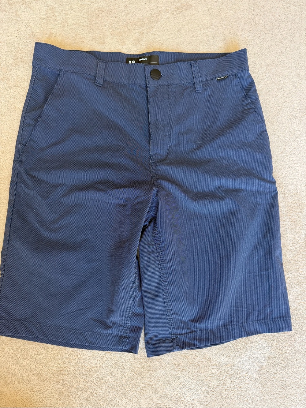 Hurley Navy Blue Kids' Casual Shorts